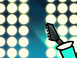 Awesome Rock On GIF by Stikbot