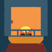 fire fall GIF by ZinZen