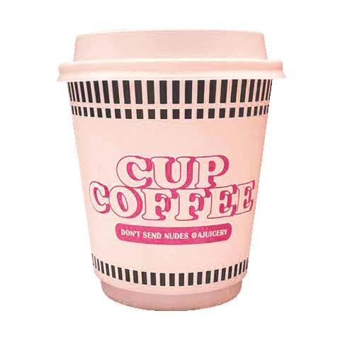 Coffee Cup Sticker by SUGARFIN
