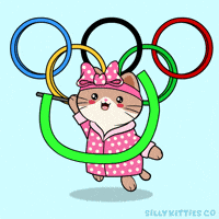 Olympic Games Cat GIF by Silly Kitties