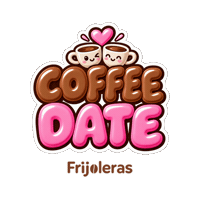 Coffee Date Love Sticker by frijoleras