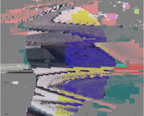 glitch pixel GIF by kidmograph