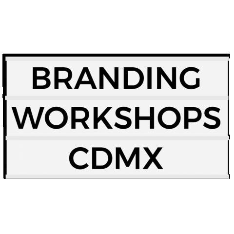 Ciudad De Mexico Sticker by Branding Workshops