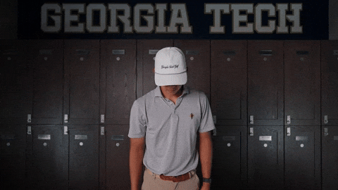Georgia Tech Golf GIF by Georgia Tech Yellow Jackets