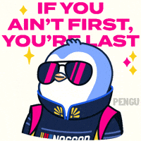Race Driver Racing GIF by Pudgy Penguins