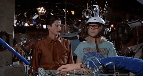 justdevin giphyupload robots hammer rob lowe GIF