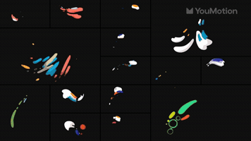Multicolor Liquid Shapes