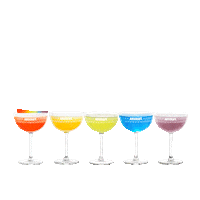 happy hour rainbow Sticker by Absolut Vodka