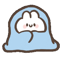 Sleep Bunny Sticker by ChuChu X BoBo