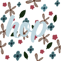 Shusarts flower flowers hope leaf Sticker