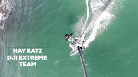 DJI_STORE_ISRAEL giphygifmaker extreme dji kitesurfing GIF