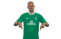 Swipe Up Davy Klaassen Sticker by SV Werder Bremen