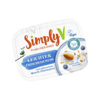 Vegan Quark Sticker by Simply V