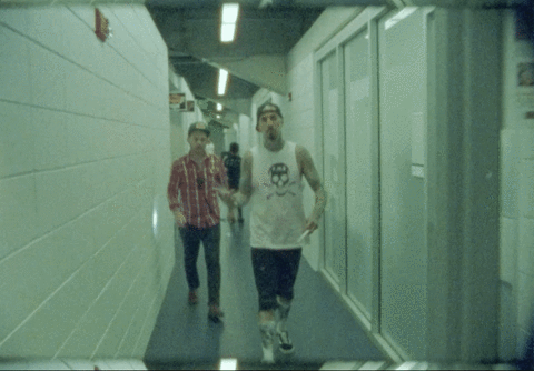 mark hoppus fist bump GIF by blink-182