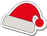 KauflandCesko santa hat kaufland vanoce Sticker
