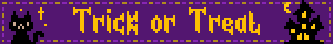 Trick Or Treat Pixel GIF