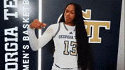Womens Basketball Adidas GIF by Georgia Tech Yellow Jackets