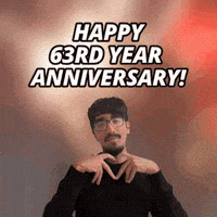 63 Year Anniversary GIF