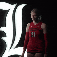 University Of Louisville Volleyball GIF by Louisville Cardinals