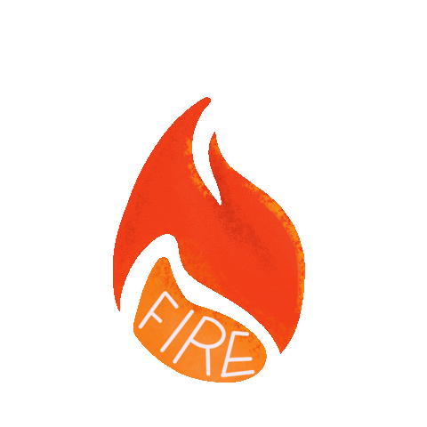 Fire Flame Sticker