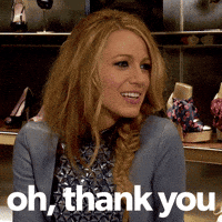 Thank You So Much GIF by Blake Lively Fan