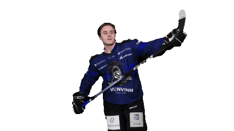 Happy Ice Hockey Sticker by Nidaros Hockey