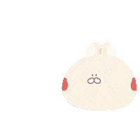 beer_bunny bunny rabbit roll 兔子 Sticker