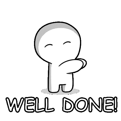 Well Done Applause Sticker by Playgigaverse