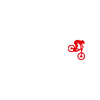 2-CYCLE downhill mountainbike bikepark bikepark todtnau Sticker