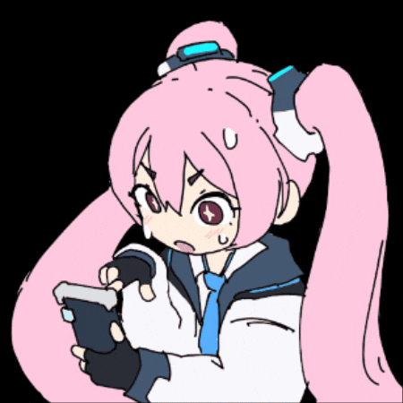 gubuos giphygifmaker anime calculator blue archive GIF