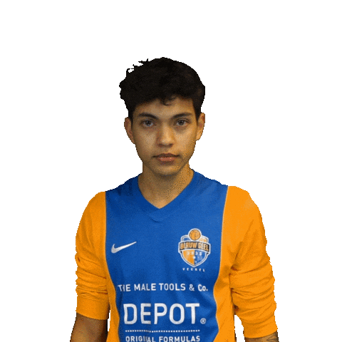 blauwgeel giphyupload football voetbal veghel Sticker