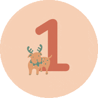 Advent Sticker by Wüfers