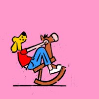 dog chill GIF by RYAN GILLETT