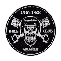 primopecas skull motorcycle mv moto Sticker