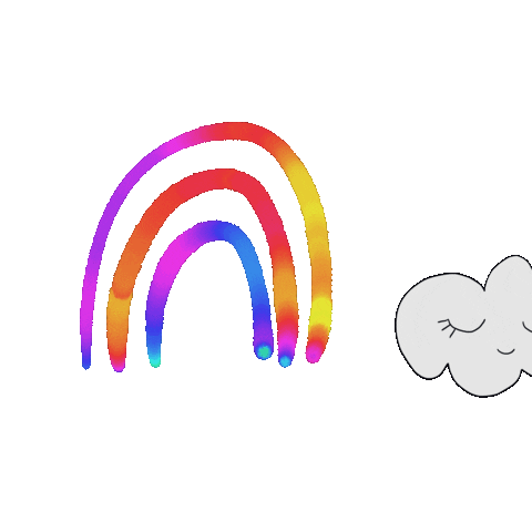 Rainbow Rain Sticker