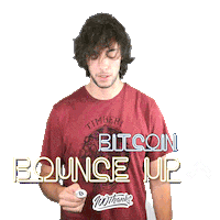 Bitcoin Cryptocurrency Sticker by 100Thanks