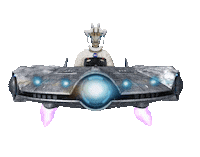 Flying Outer Space Sticker by More Giraffes