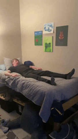 Sleep Kicking GIF