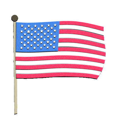 4Th Of July Usa Sticker by chris timmons
