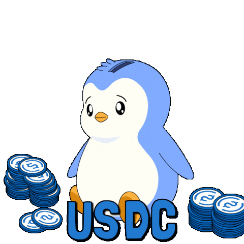 Money Invest Sticker by Pudgy Penguins