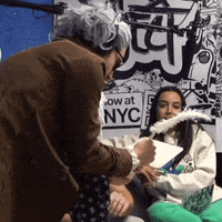 Signing Ben Franklin GIF