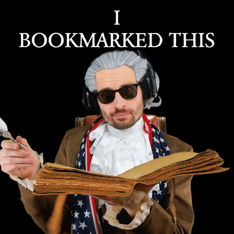 Bookmark Saving For Later GIF