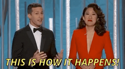 this is how it happens GIF by Golden Globes