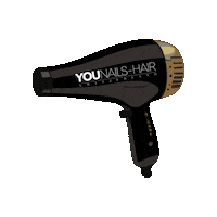 YouNailsYouHair hair hair dryer blowdryer blow dryer Sticker
