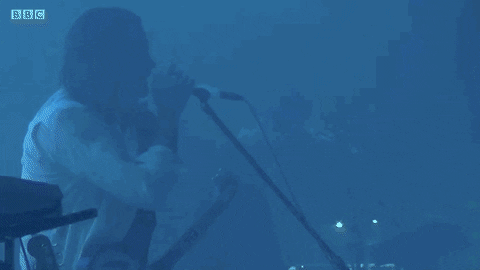 bbcglastonbury giphyupload bbc glastonbury tame impala GIF