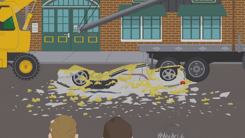 oh no crash GIF by South Park 
