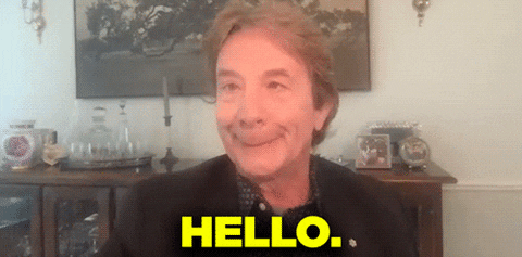 Martin Short Hello GIF by Team Coco
