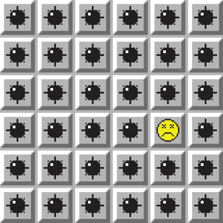 video games minesweeper GIF by ctrl+c