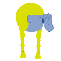 Animation Looking Sticker by Magda Kreps