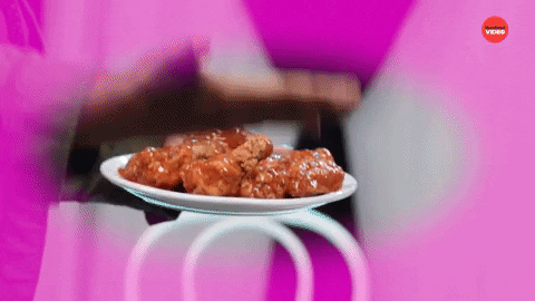 Chicken Wing Wings GIF by BuzzFeed